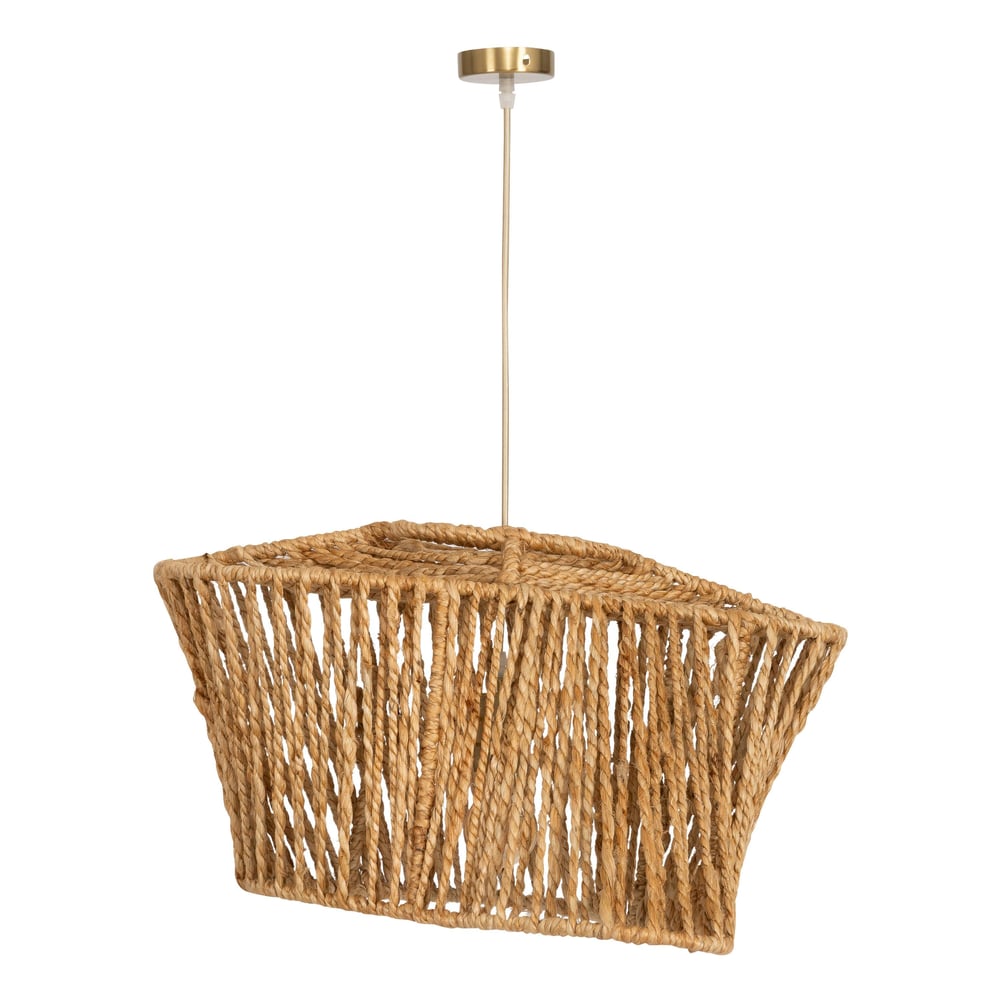 Tavan Aydınlatması Jüt Naturel 55 cm x 45 cm x 31 cm