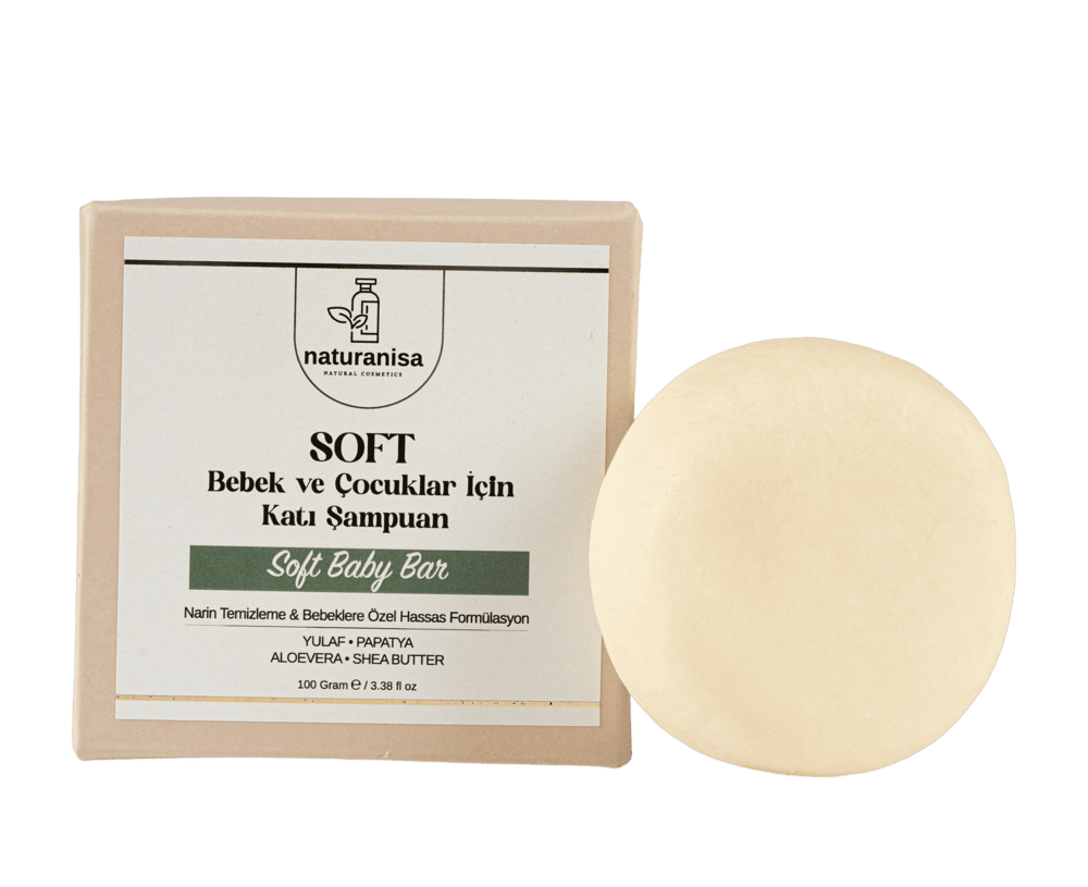 Naturanisa Soft Bebek ve Çocuklar için Katı Şampuanı