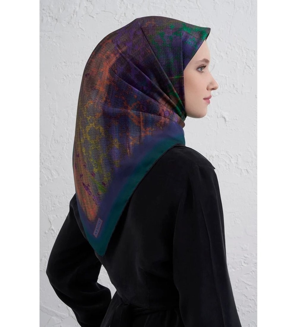 Armine % 100 Sura İpek Eşarp 9420D 03