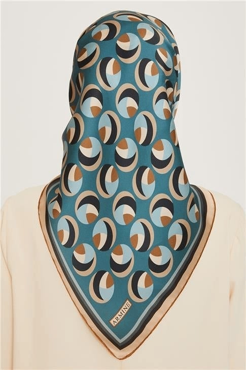 Armine % 100 Twill İpek Eşarp 9219D 34