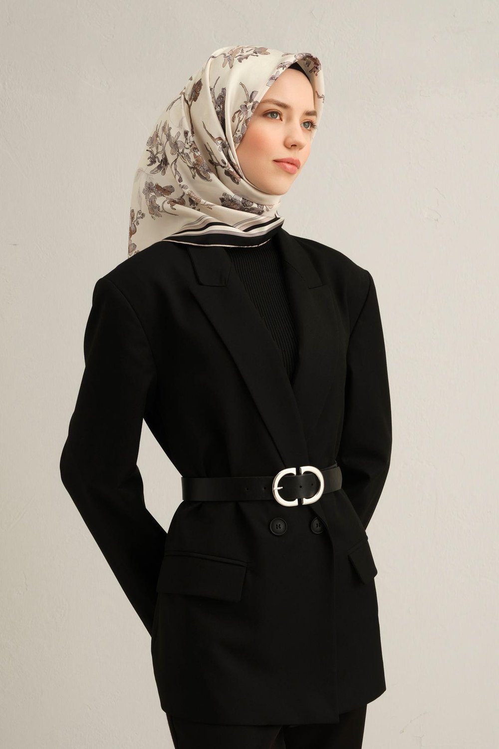 Armine 2025 Yaz Sezonu %100 Sura İpek Eşarp 9316D 85