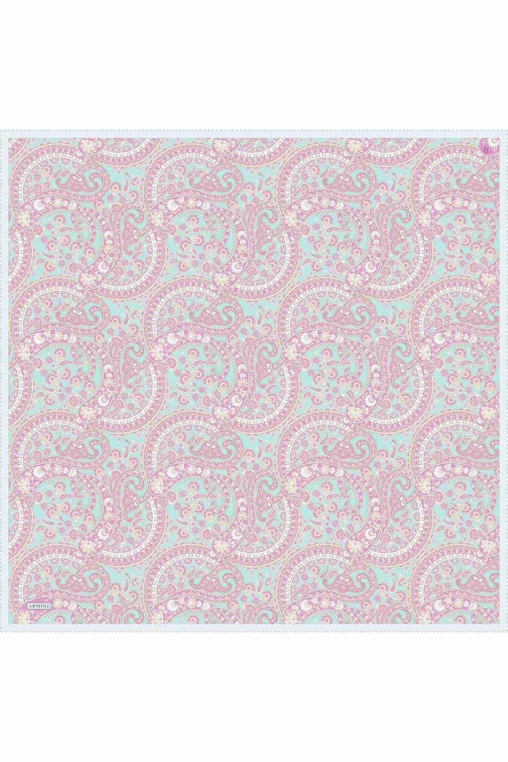 Armine 2025 Yaz Sezonu %100 Twill İpek Eşarp 9304D 31