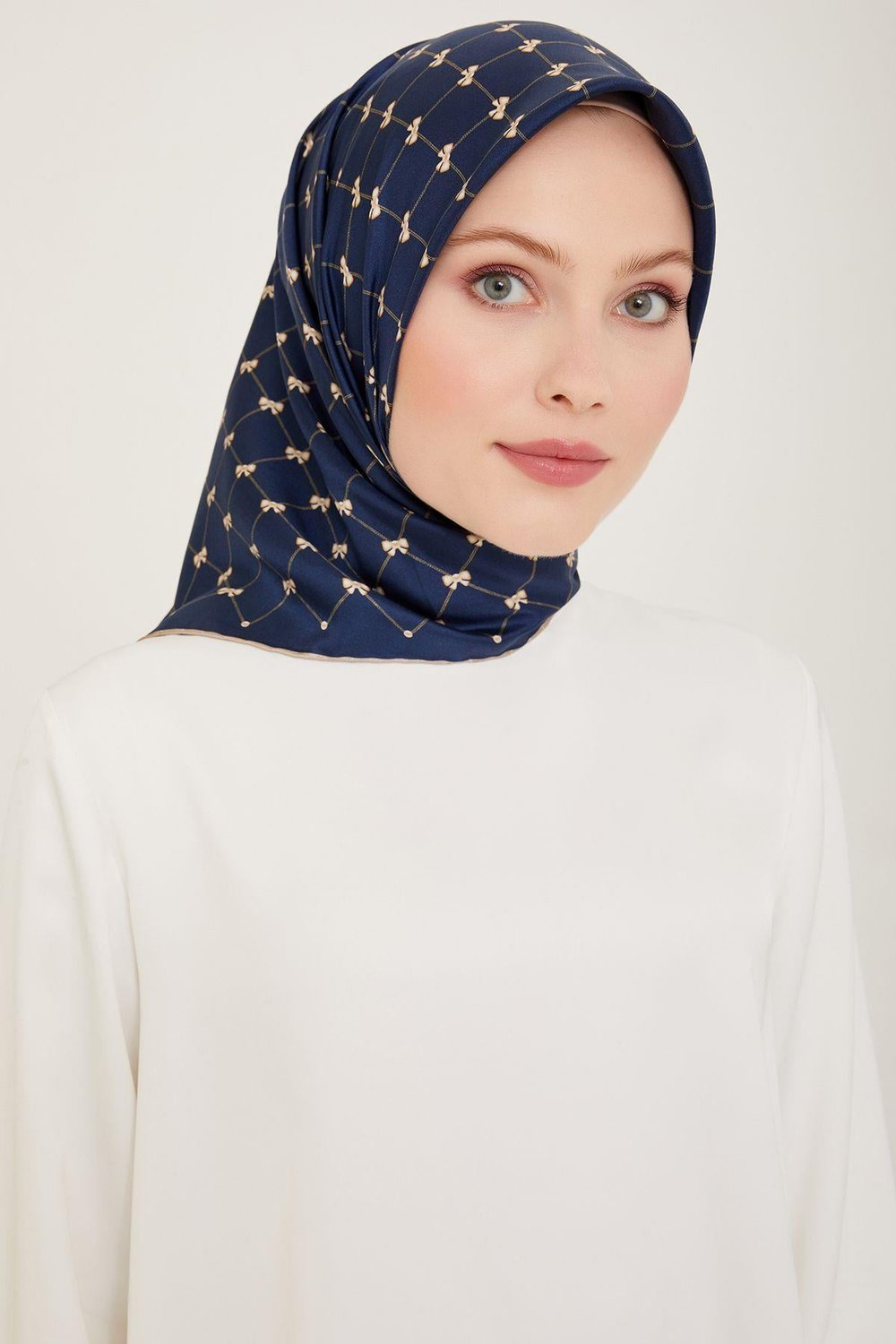 Belli %100 Twill İpek Eşarp 4006D 03