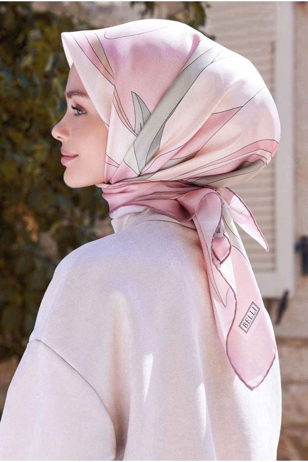 Belli %100 Twill İpek Eşarp 4035D 11