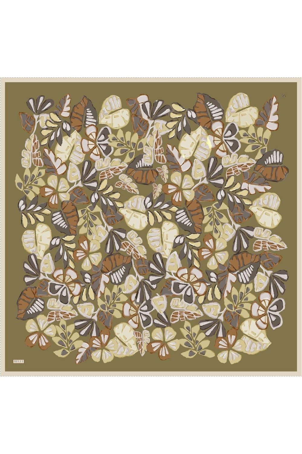 Belli %100 Twill İpek Eşarp 4114D 36
