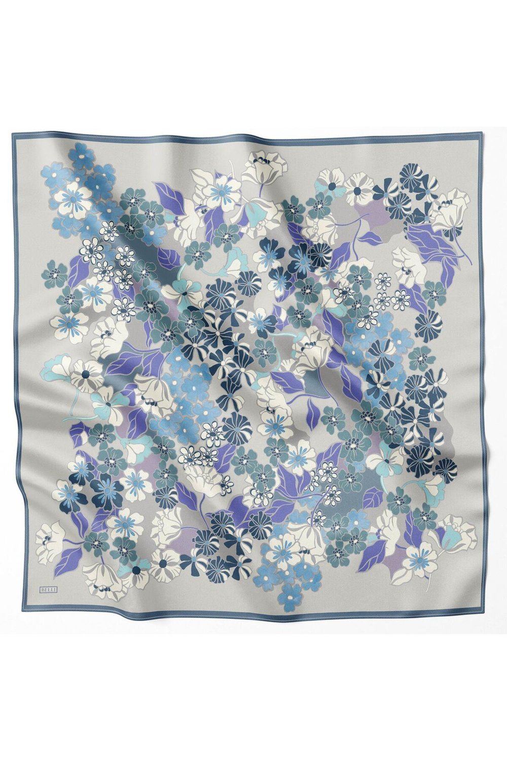 Belli % 100 Twill İpek Eşarp 4220D 56