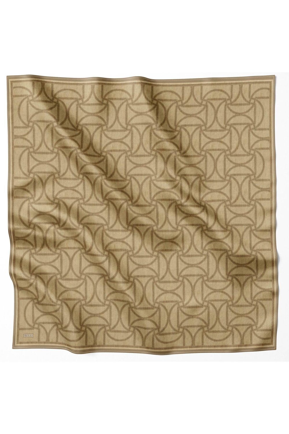 Belli % 100 Twill İpek Eşarp 4221D 02