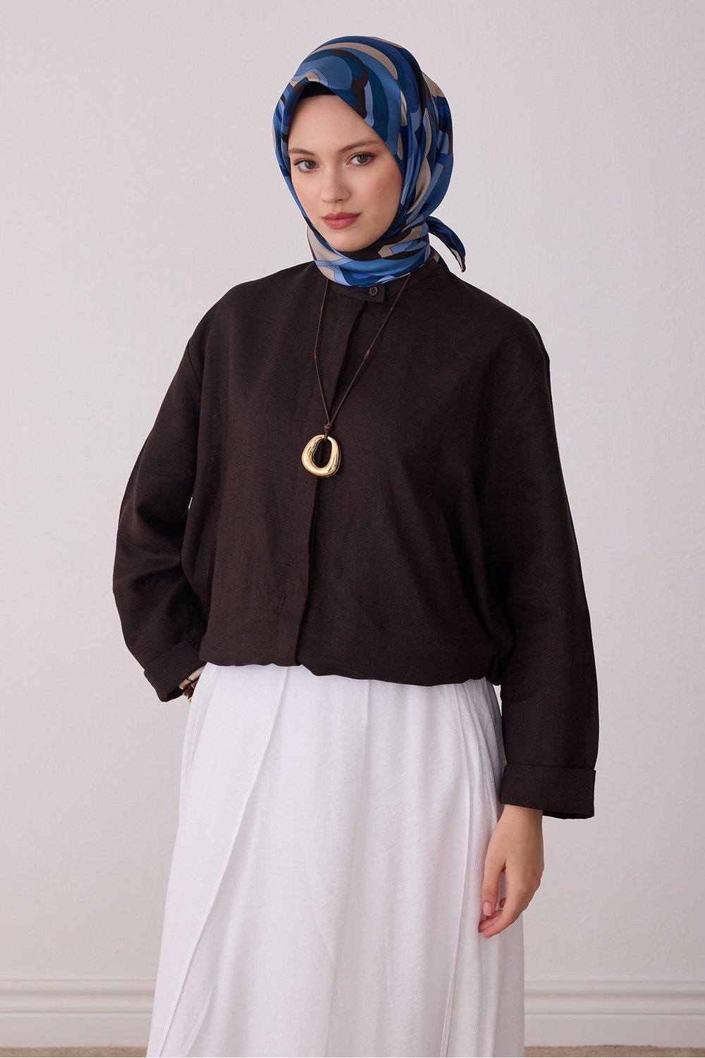 Belli 2026-2027 Sonbahar Kış Sezonu Twill İpek Eşarp MSR14T 83