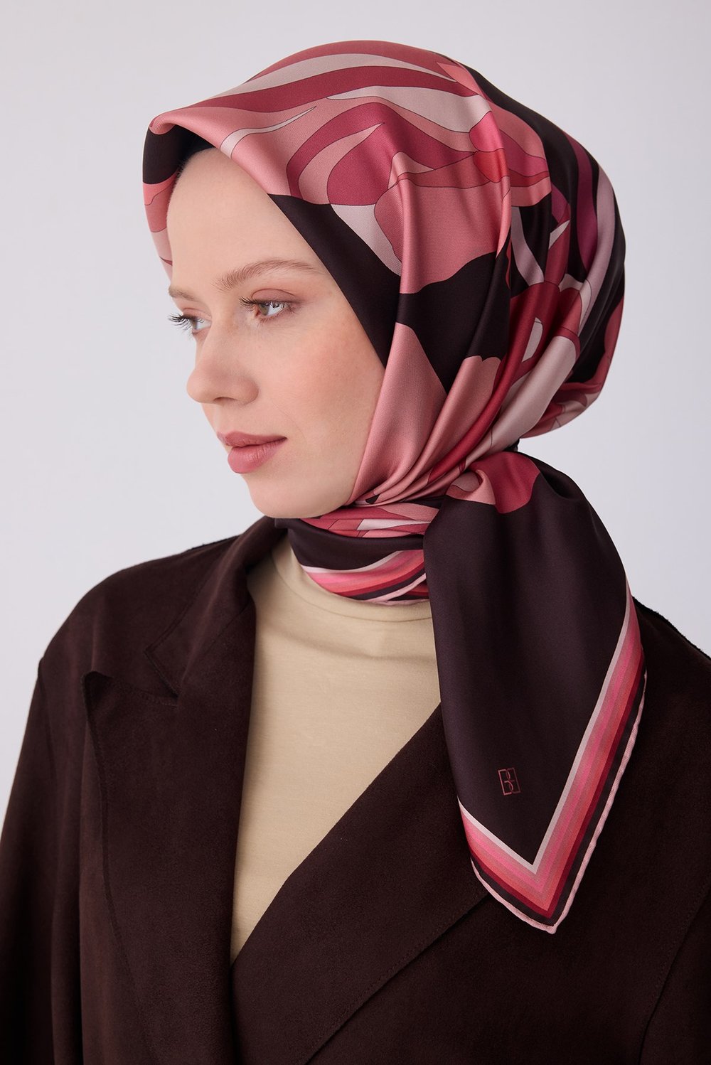 Belli 2026 Yaz Sezonu Twill İpek Eşarp 4303DTM 35