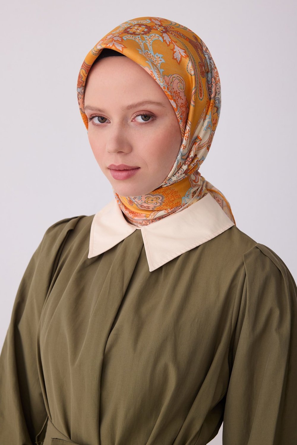 Belli 2026 Yaz Sezonu Twill İpek Eşarp 4304DTM 81