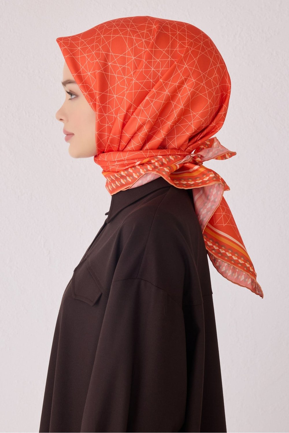 Belli Twill İpek Eşarp 20264053DTM 05