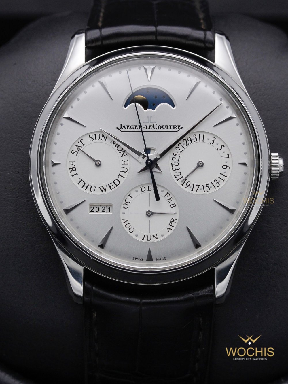 Jaeger Lecoultre Master Ultra Thin Perpetual Q130842j-5301 (Stainless Steel - 39 - Silver)