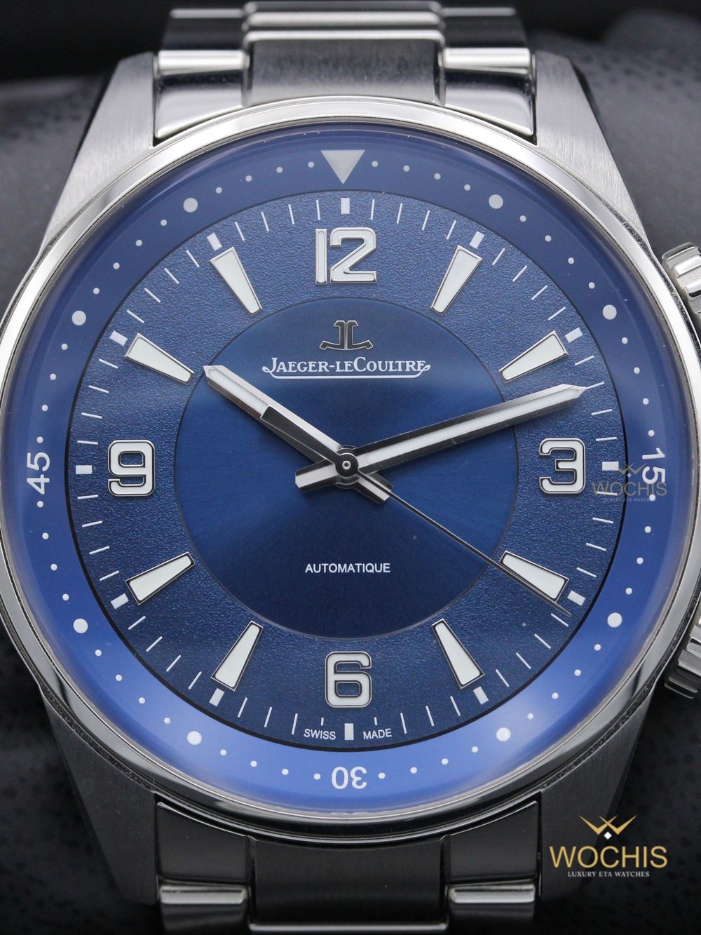 Jaeger LeCoultre Polaris Q9008180-7923 (Stainels Stee - 41 - Blue)