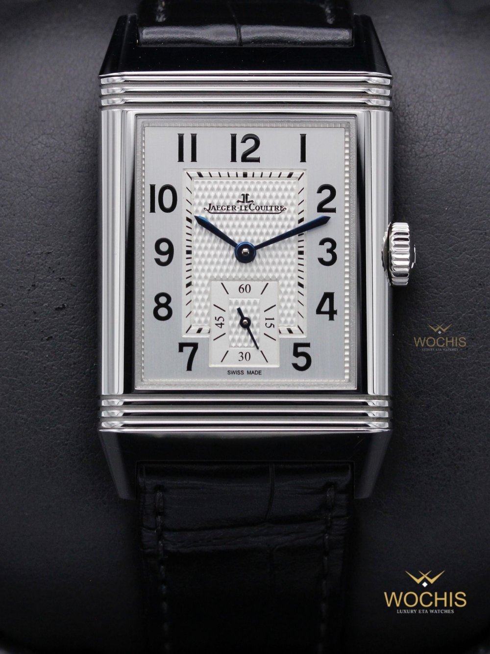 Jaeger Lecoultre Reverso Classic Sub Seconds Q3858520-5727 (Stainless Steel - 45 - Silver)