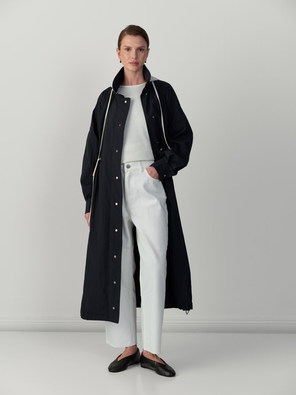 CROP JEAN PANTOLON BEYAZ