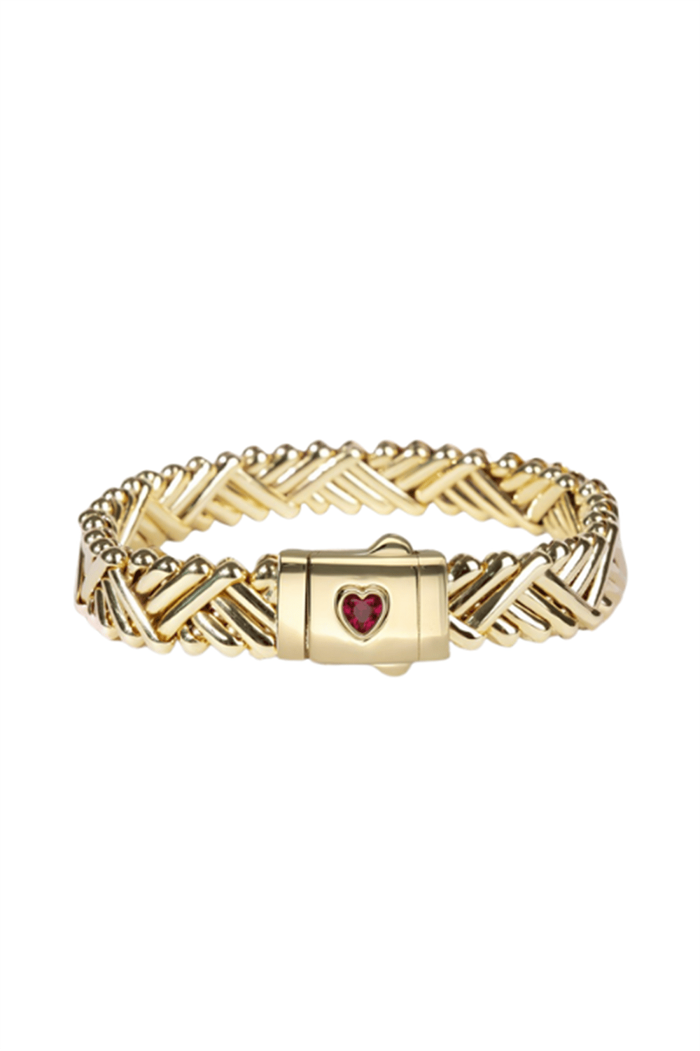 14 Ayar Altın Love&Heart Bileklik
