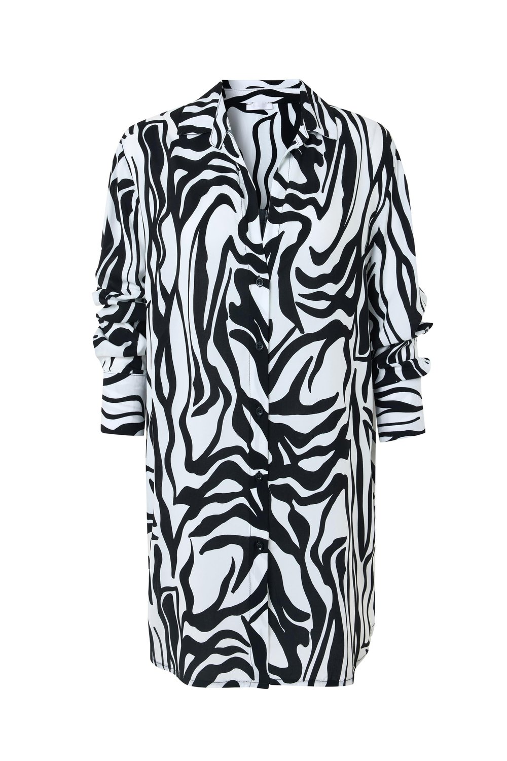 SAVANNA ZEBRA DESENLİ V YAKA PAREO