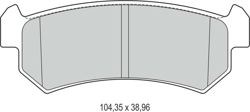 Disk Balata Arka Aveo 03>08 Lacettı 04> Nubıra 97>03 Recover 73894