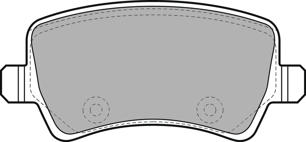 Disk Balata Arka Galaxy Iıı 06>, S Max 06>; Volvo S60 10>, S80 06>, V60 10>, V70 07>, Xc60 08>, Xc70 07>; Land Rover Freelander 11>, Ran Delphı LP2008