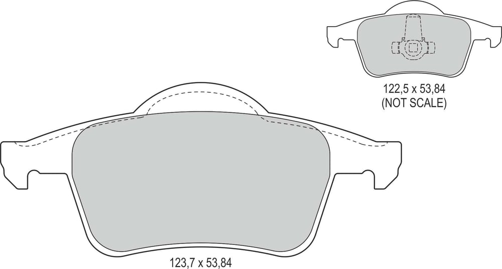 Disk Balata Arka S60 00>10 S80 98>06 V70 96>00 V70 00>07 Xc70 Cross Country 97>07 Recover 73918
