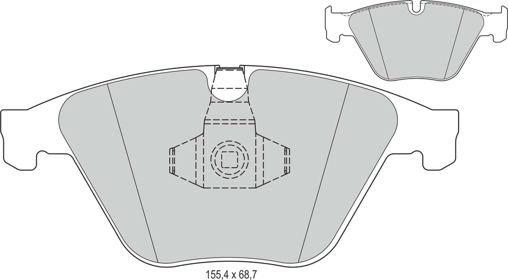 Disk Balata Ön 5 Seri (F10 F18) 09>16 5 Seri (F11) 10>16 7 Seri (F12) 11>16 Recover 74378