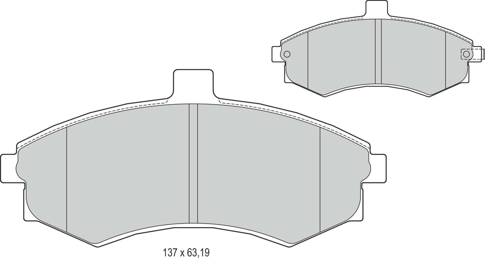 Disk Balata Ön Elentra 00>06 Matrıx 01>10 Recover 73961