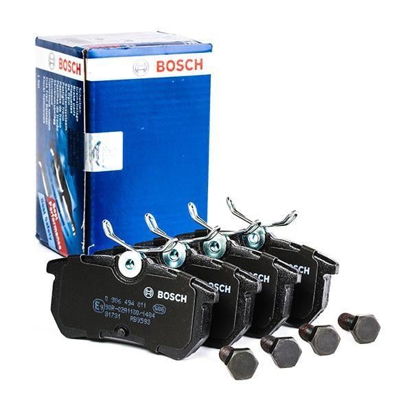 Ford Focus 1998-2005 Model Arası Arka Fren Disk Balatası Bosch 0986494011