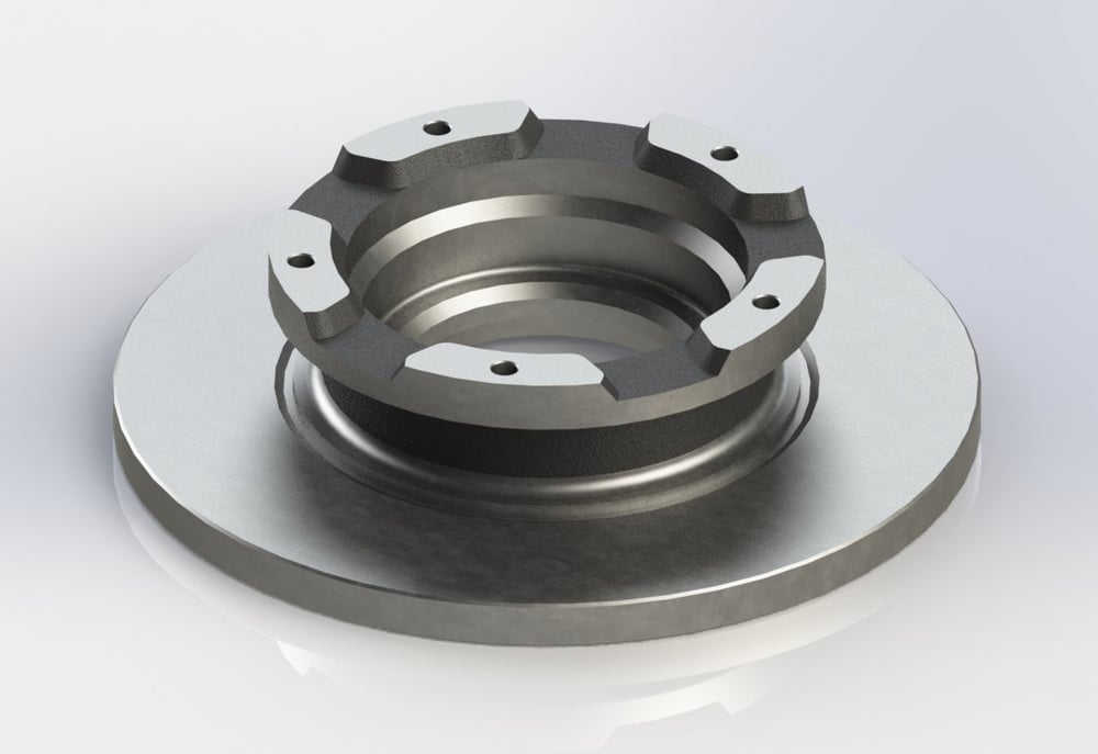 Fren Disk Arka Düz (280Mm) Transit V184 00>06 Transit V347 06>12 Recover 5573