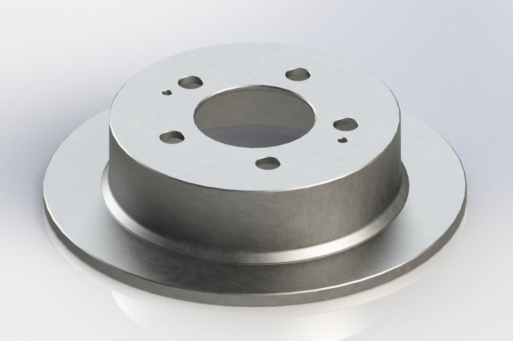 Fren Disk Arka Düz (299Mm) Actyon 05>12 Kyron 05> Recover 5741