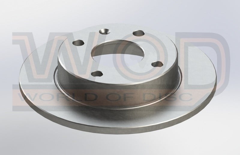 Fren Disk Ön Düz (239.5Mm) Escort V Vı 90>96 Fıesta 89>97 Orıon 90>96 Wod 13056