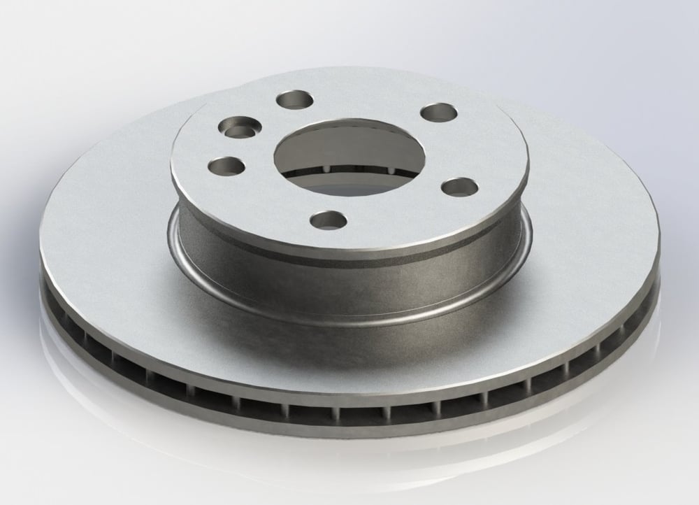 Fren Disk Ön Havalı (280Mm) Yükseklik 64.5Mm Transporter T4 90>03 Recover 5321