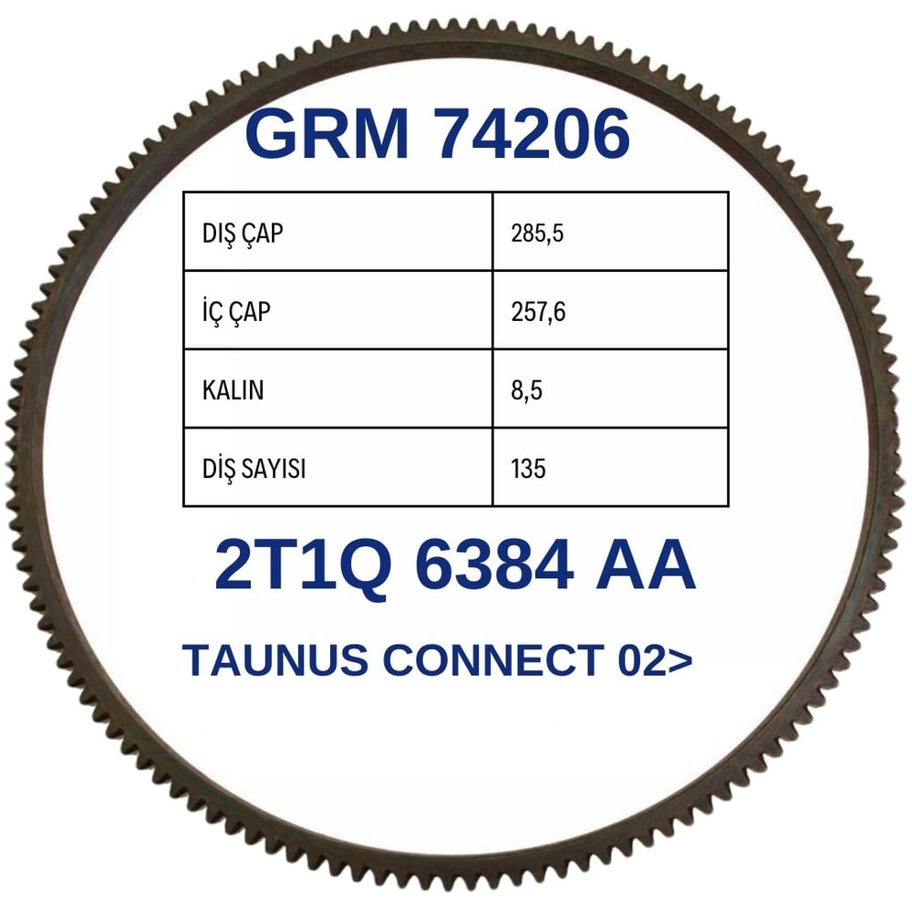 Volant Dişlisi Taunus Connect 02> Grm 74206