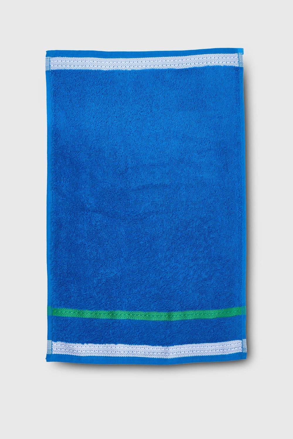 Be-0830-Bl  %100 Pamuk Mavi 30X50 Cm Misafir Havlusu