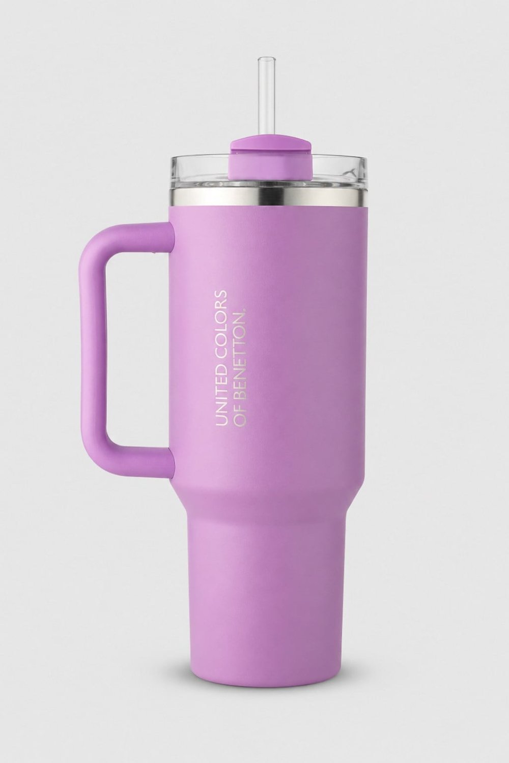 BE-KCT100-TZ Çelik Termos 900 Ml. Lila Zemin Lila Kulp