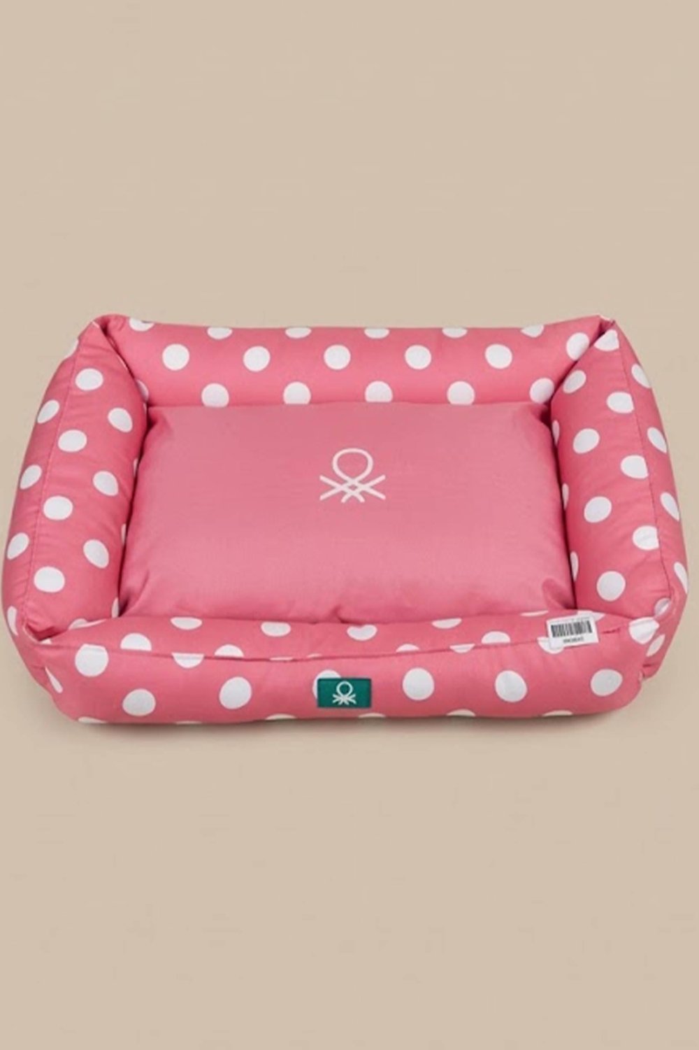 BNT-B2511-A Kedi & Köpek Yatağı  PUANTİYELİ PEMBE 60x40 cm