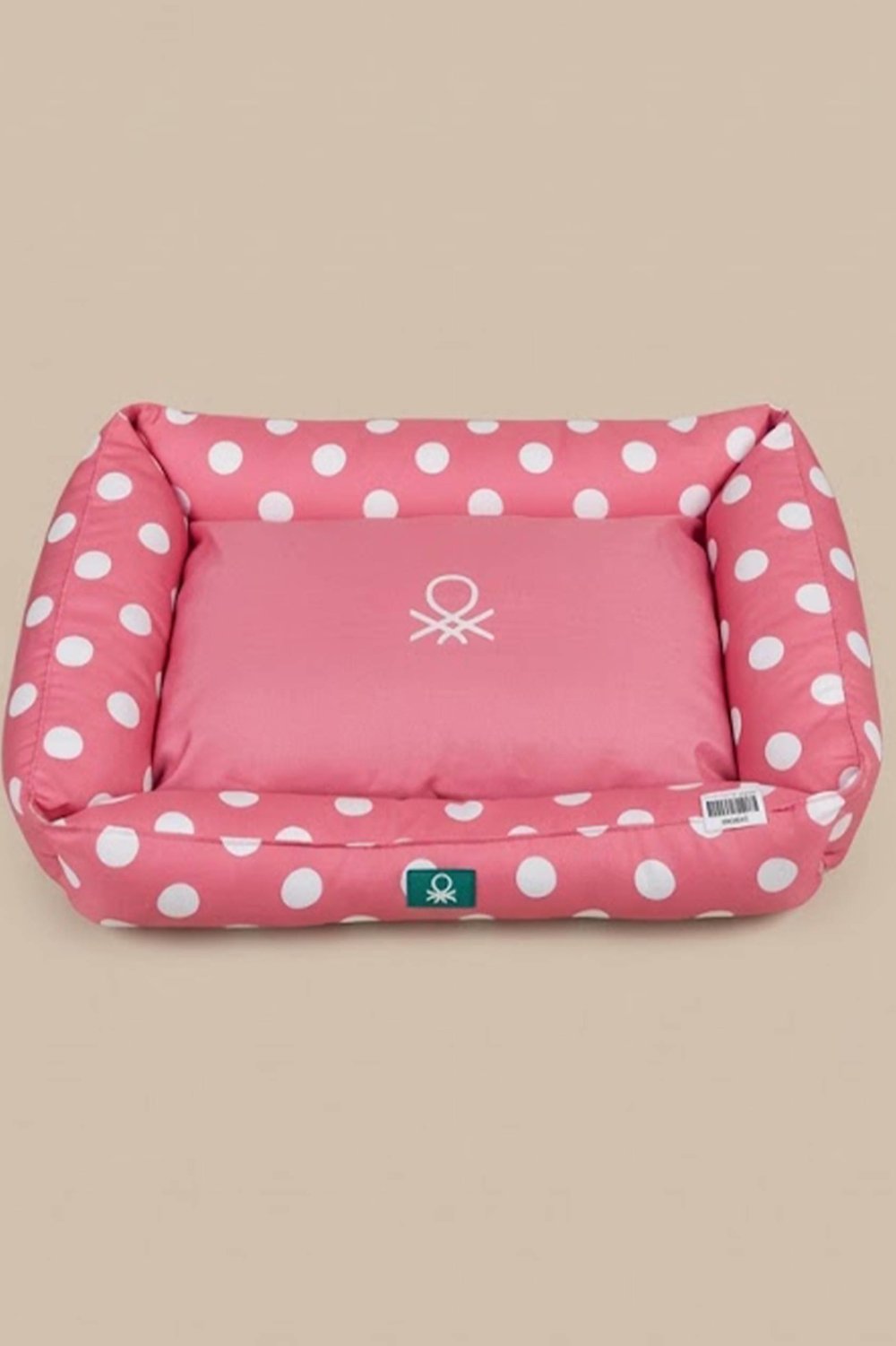 BNT-B2511-B Kedi & Köpek Yatağı  PUANTİYELİ PEMBE 70x50 cm