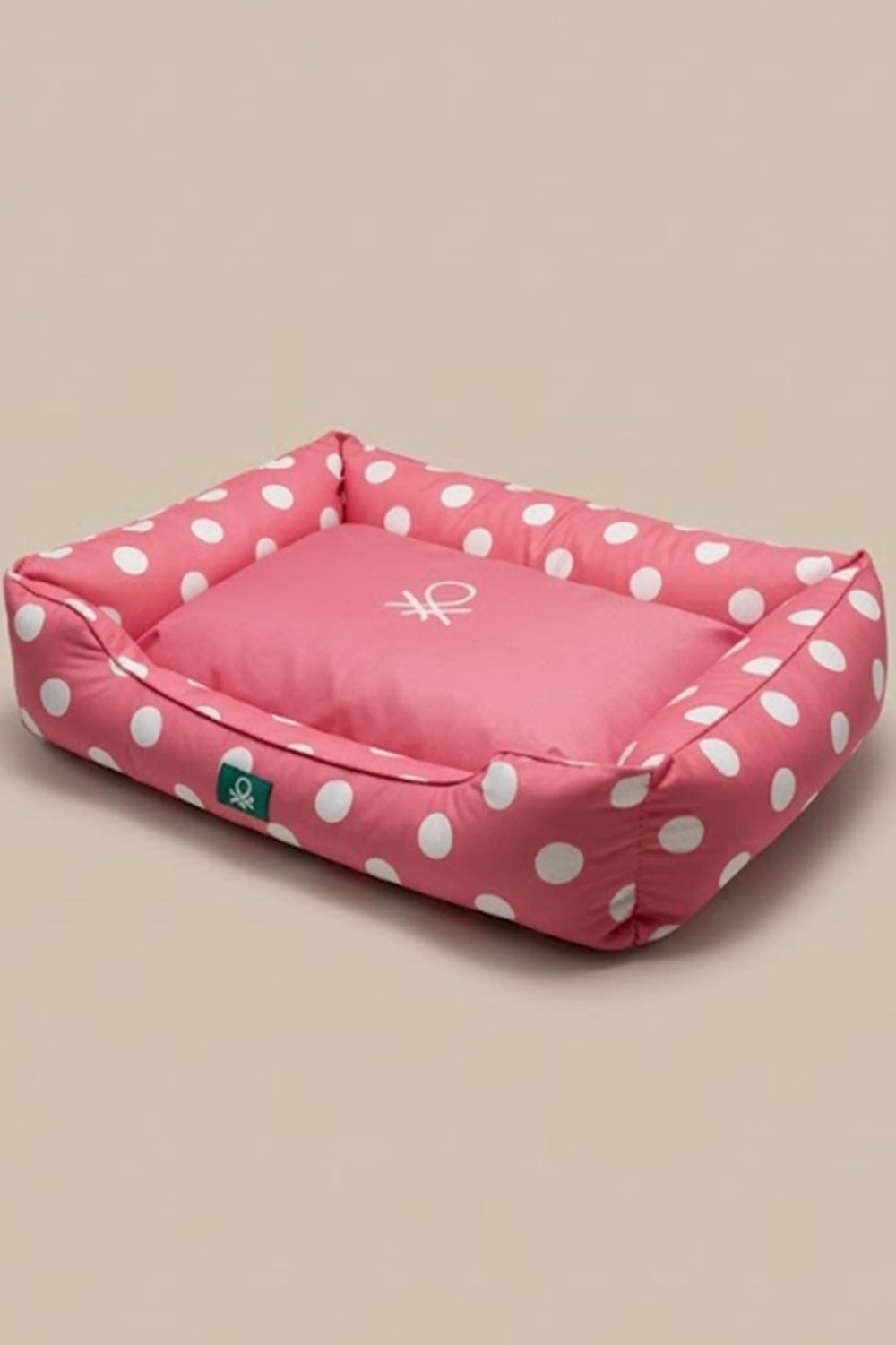 BNT-B2511-C Kedi & Köpek Yatağı  PUANTİYELİ PEMBE 80x65 cm