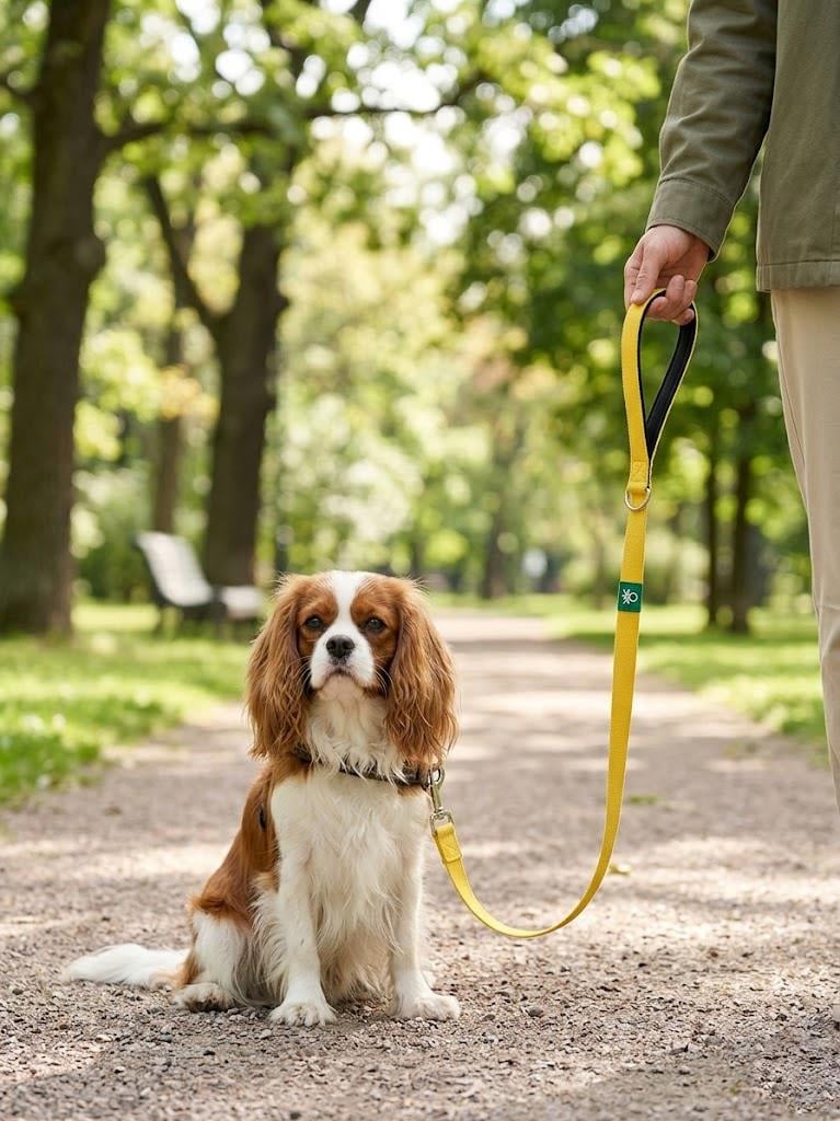 Bntmkt-0041-Ds-4 Sarı Köpek Sevk Kayışı 2X120Cm