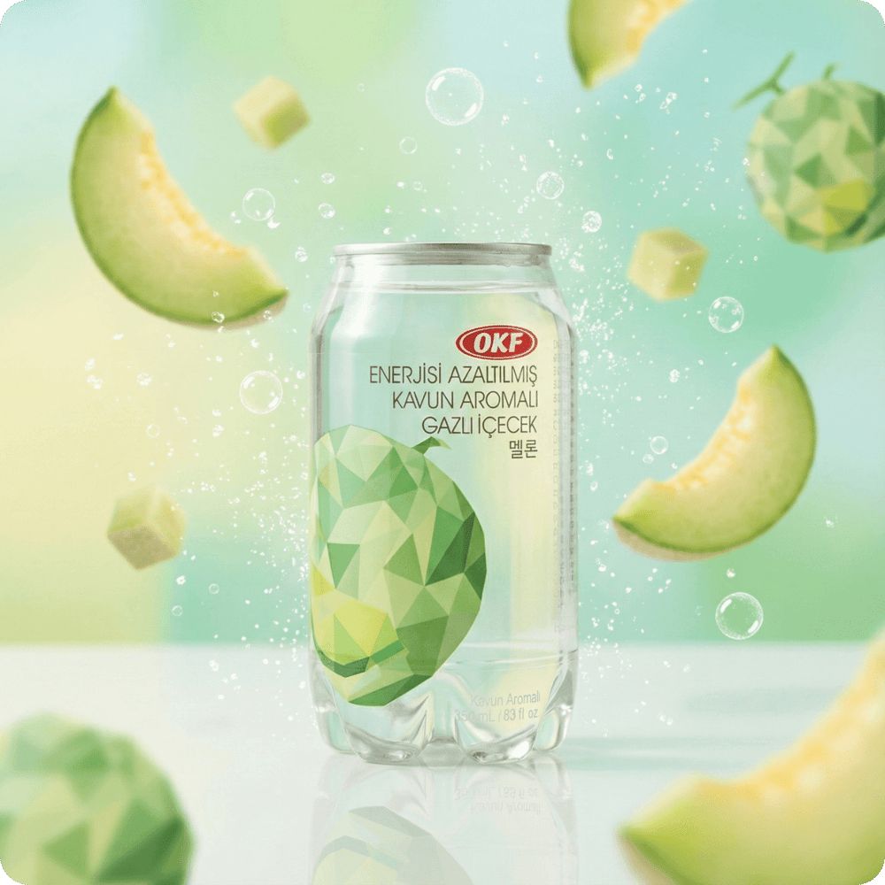 OKF Kavun Aromalı Gazlı İçecek