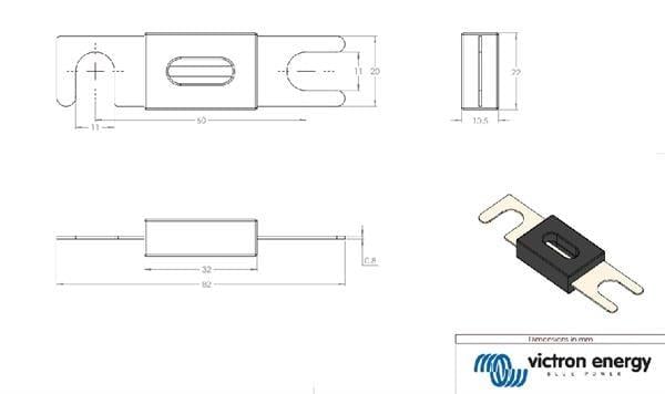 ANL Fuse 300A/80V For 48V (5 PCS)