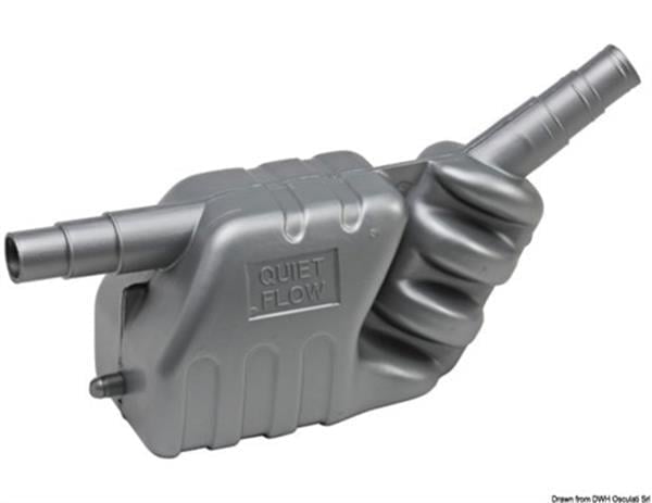 Osculati egzoz muffler