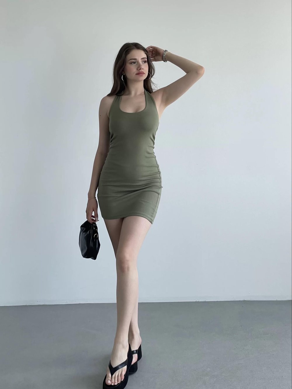 Halter Premium Mini Elbise