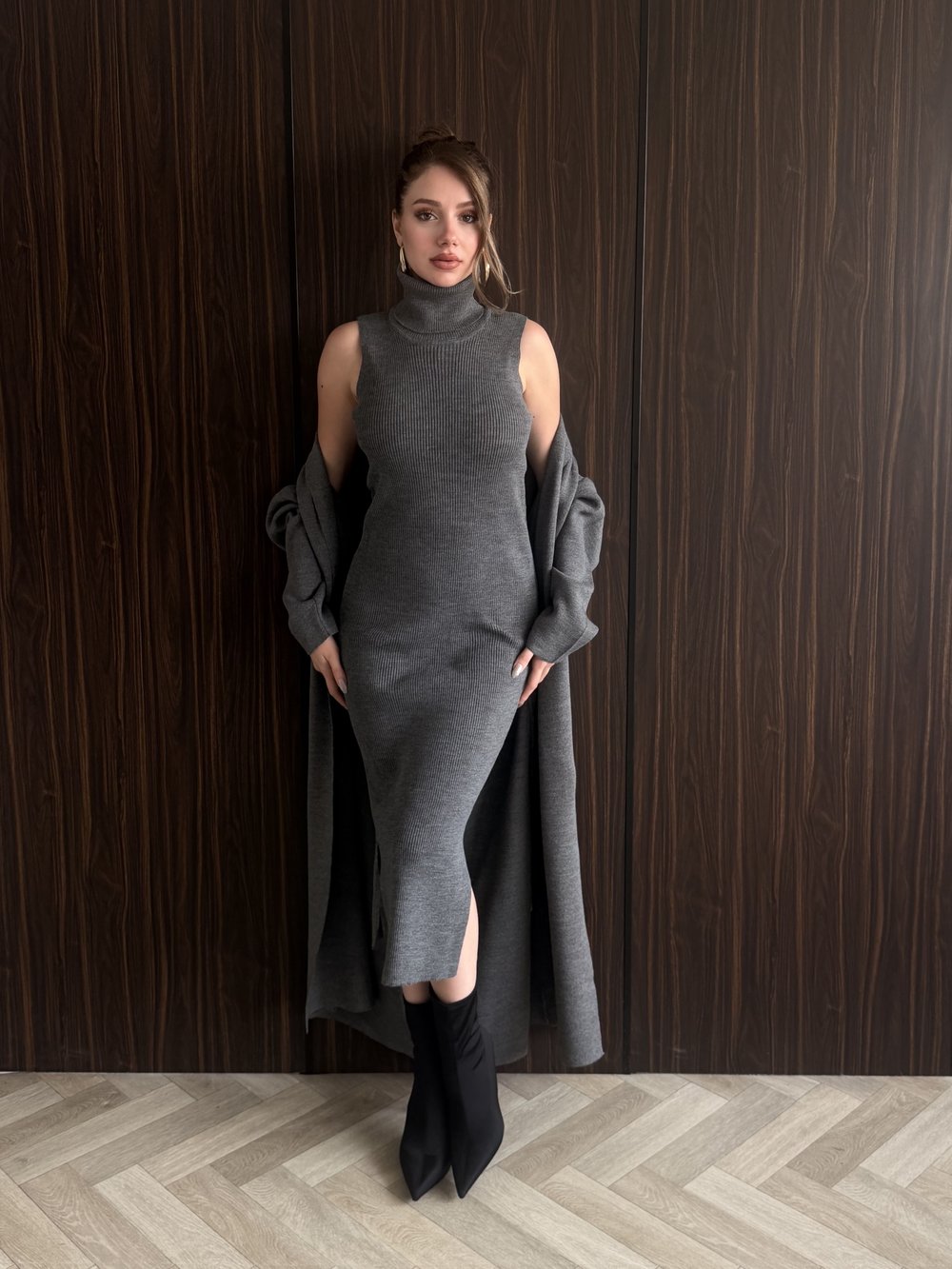 Balıkçı Hırka Elbise