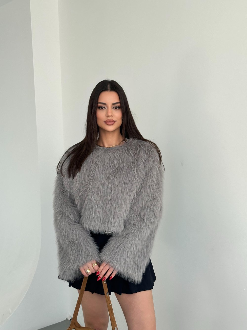 Crop Senia Kürk 