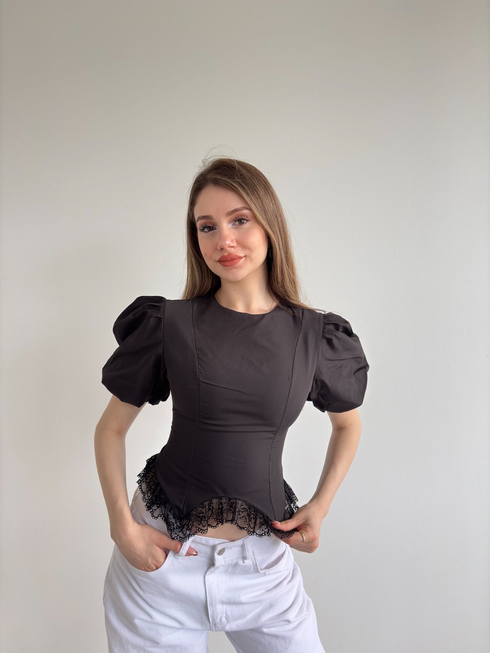 Dakron Dantelli Büstiyer