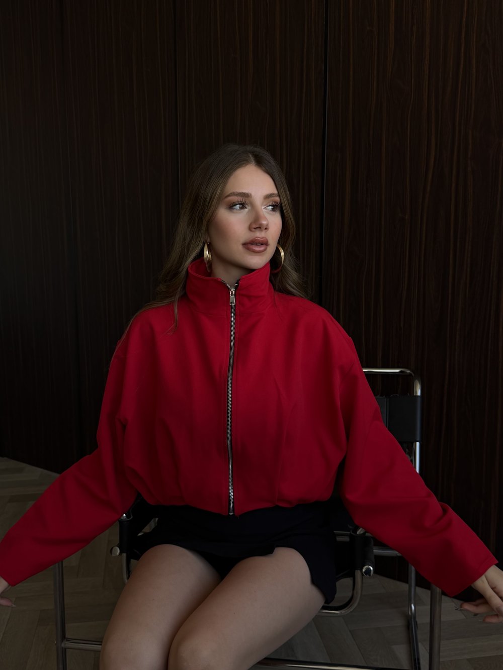 Dik Yaka Cropped Bomber 