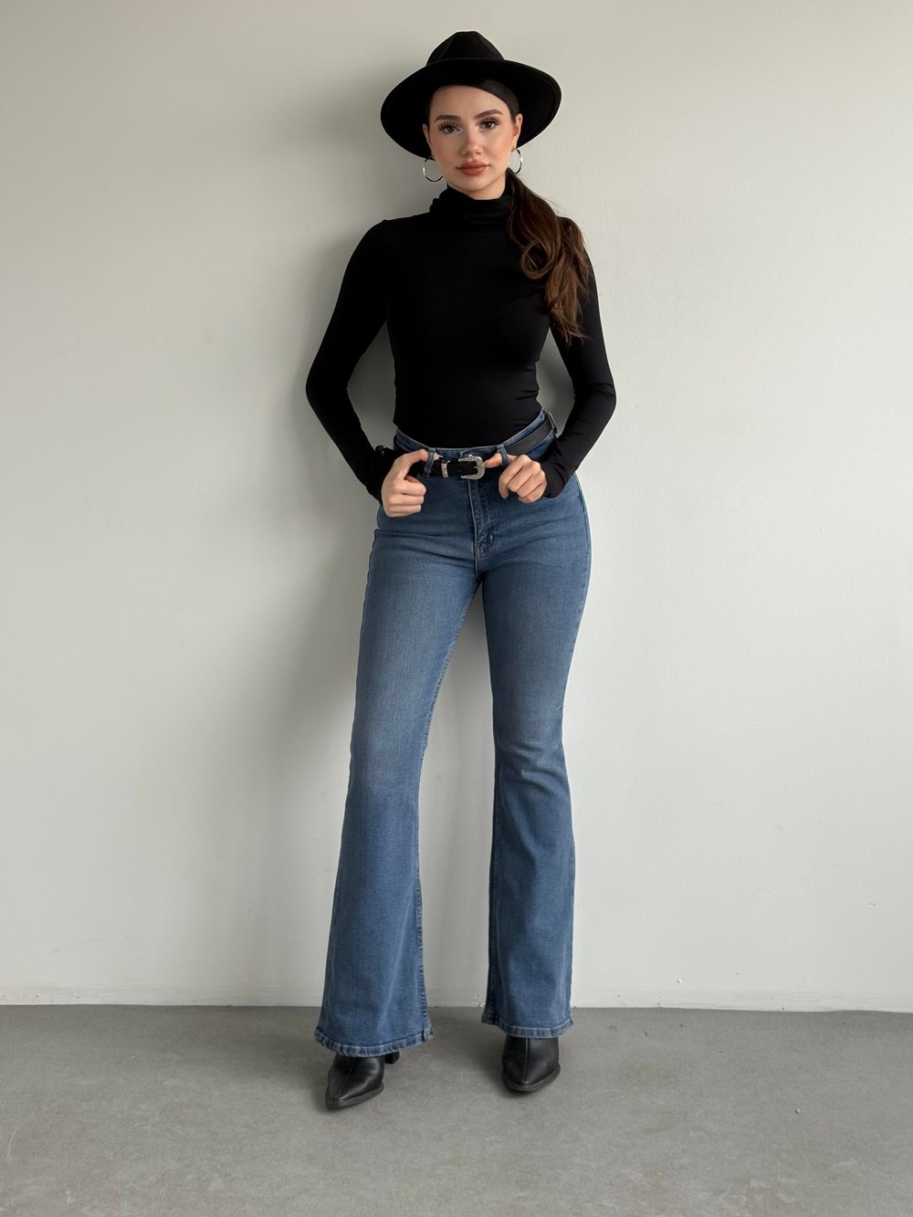 Flare Toparlayıcı Jean