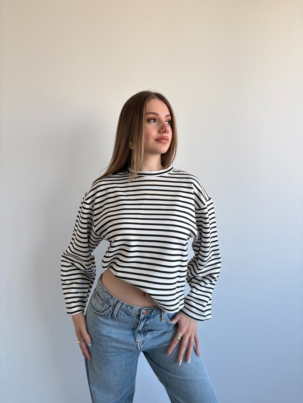 Lined Basic Tshirt