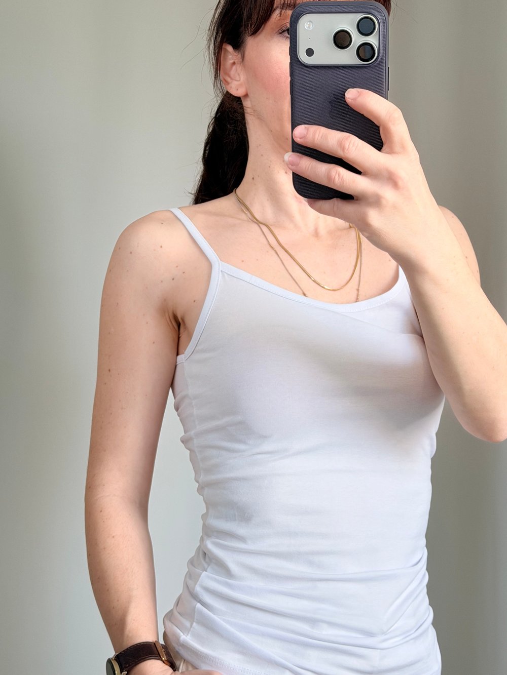 İnce Askılı Krem Body
