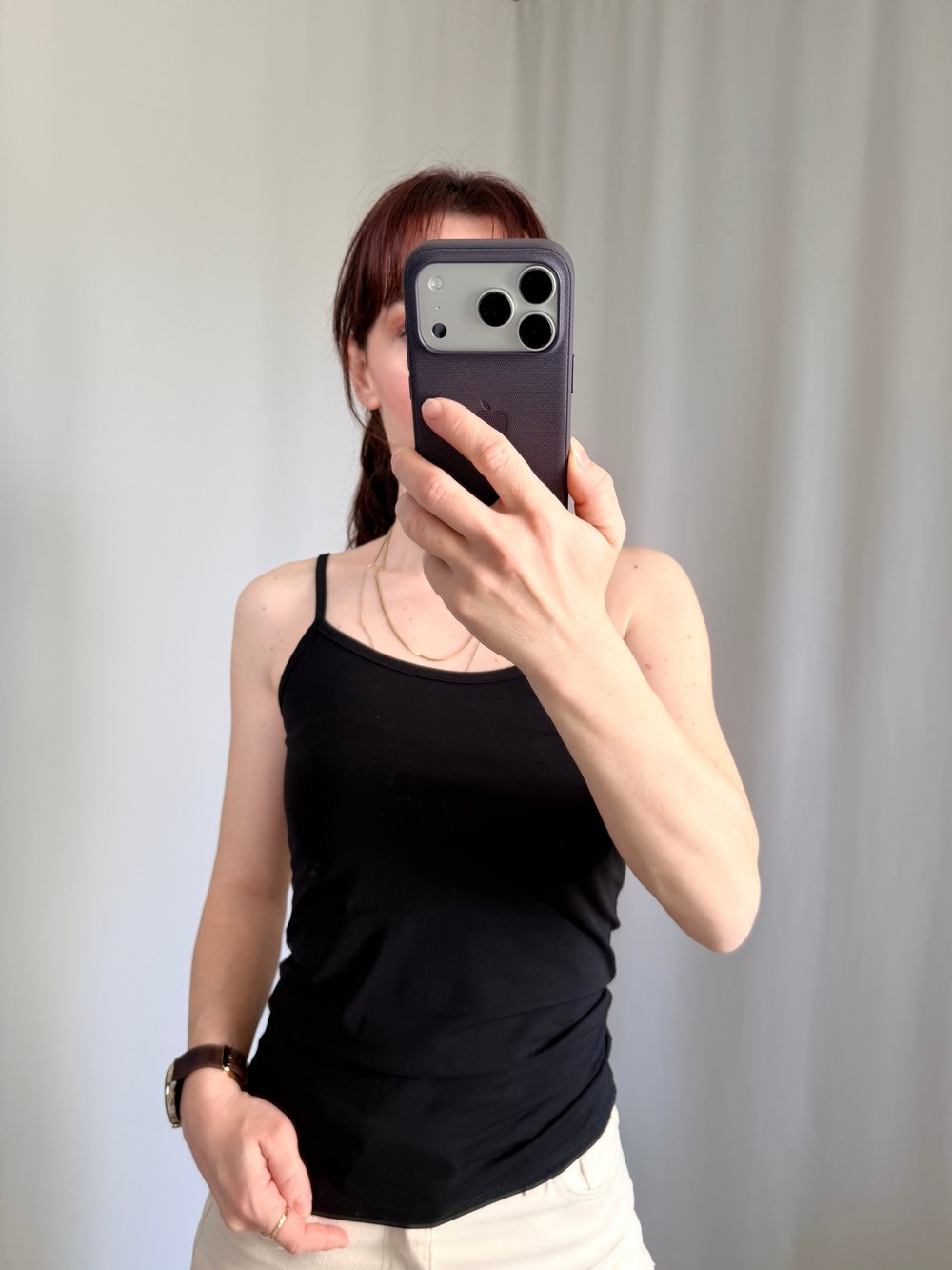 İnce Askılı Siyah Body